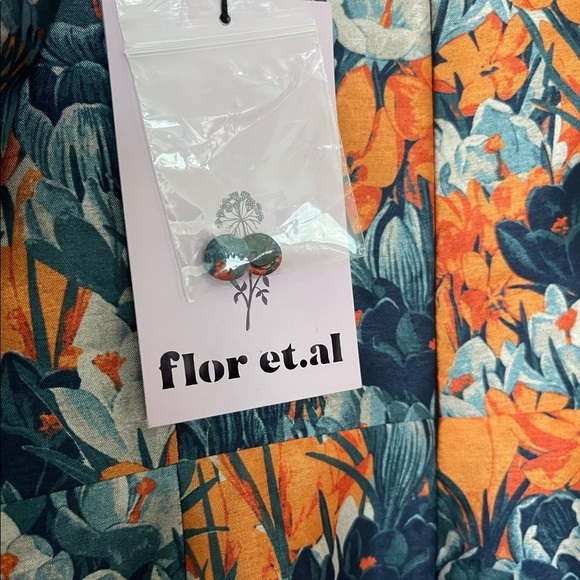 NWT Flor et al Constance Floral Dress
Color: MULTI - Picture 7 of 12